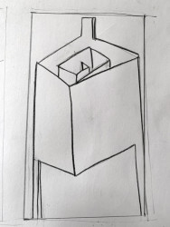 Lávka v Litomyšli od EHL & KOUMAR ARCHITEKTI: Skica