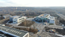 City Campus Ostrava, ATELIER SIMONA GROUP, KANIA a.s.: Pohled na celý kampus z dronu