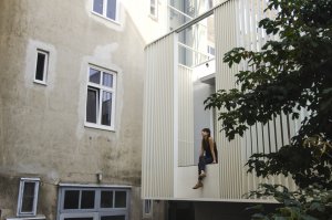 Rodinný dům o jednom pokoji v centru Vídně, smartvoll architekten. Foto: smartvoll architekten