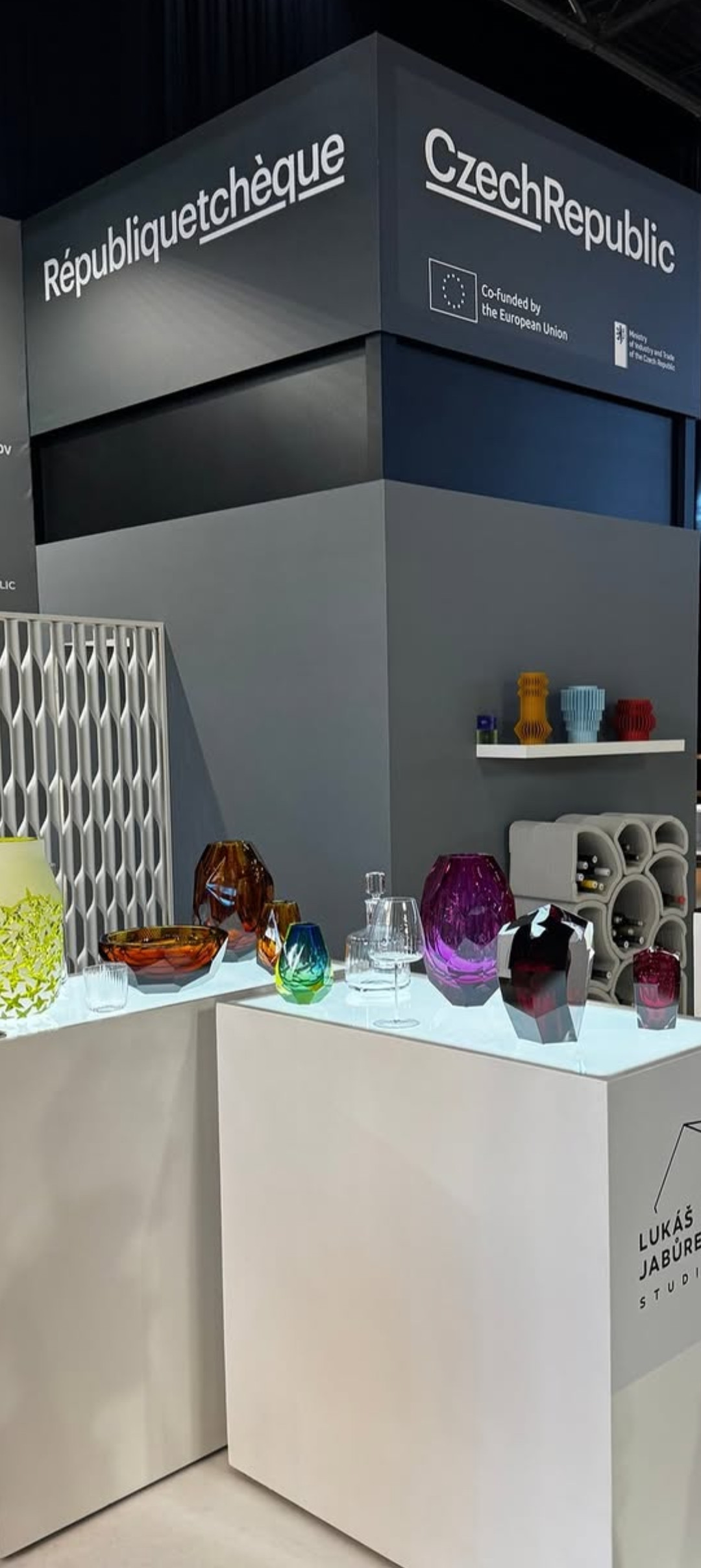 Expozice českého designu na veletrhu Maison & Objet v Paříži
