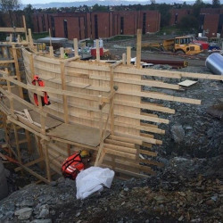 MDH Arkitekter SA, školka Moholt, stavba, foto