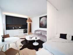 Park Tower - vzorové byty, Semela Ateliers / Monika Zvonková, Pavel Šánek, Ladislav Semela, Petra Gregorová.