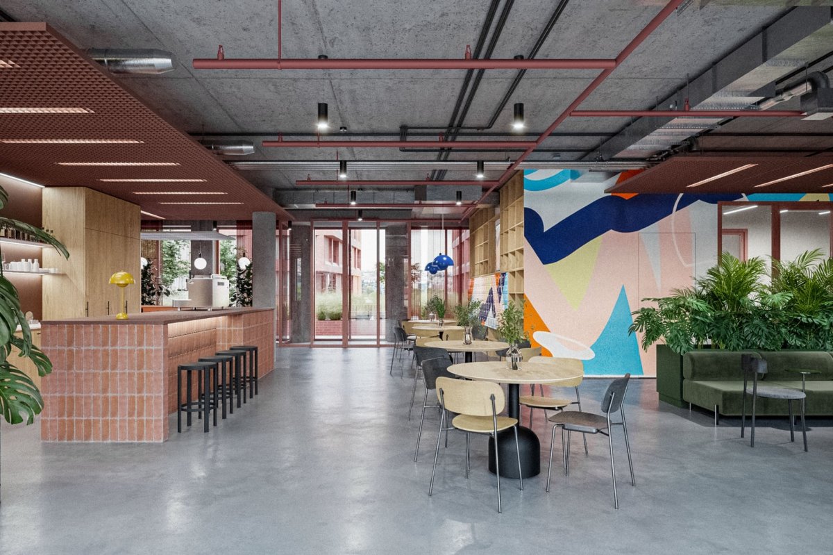 Studio Perspektiv navrhli ambiciózní studentské koleje.