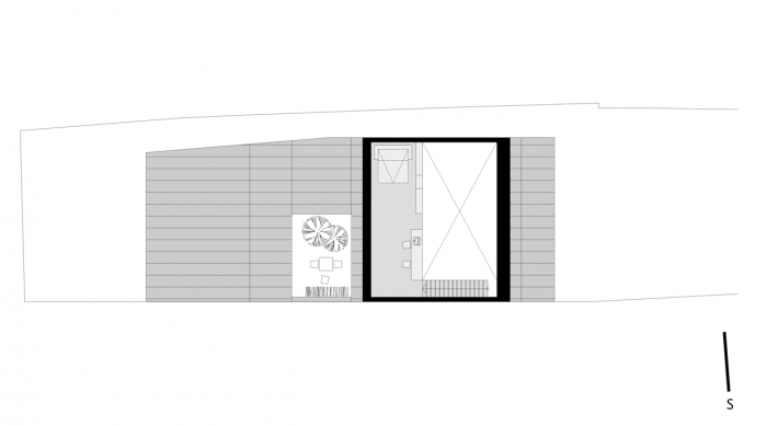 gutgut, DEV / Rodinný dom na Devíne, půdorys 2. NP – foto
