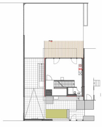 Rodinný dům v německém Gersthofenu, půdorys 1np, Sergej Felber