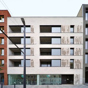 D3A architekti navrhli bytový dům v novém komplexu Smíchov City.