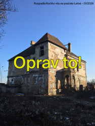 Kočího vila na Letné