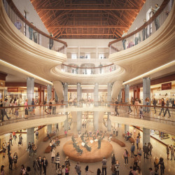 Vizualizace projektu - Praha, palác Savarin