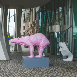 SCULPTURE LINE 2016, Praha: Ondřej Bílek, Medvěd – foto