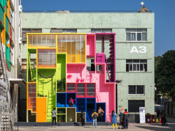 Interaktivní modulární instalace WEGO, MVRDV a The Why Factory