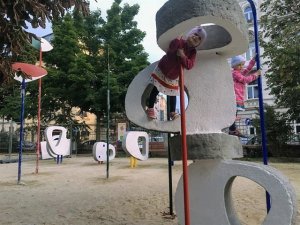 Obnovené hřiště ve Stromovce