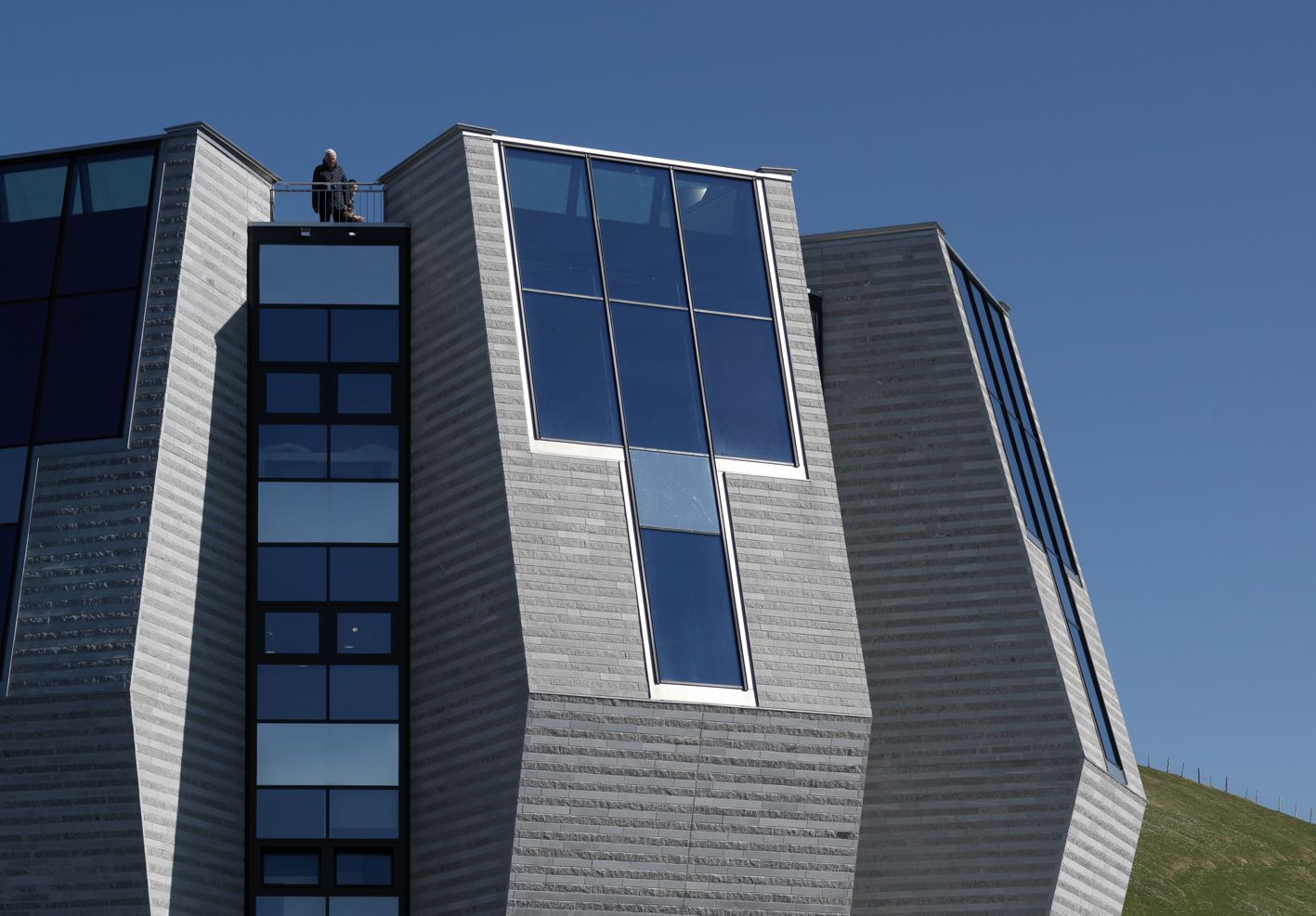 Restaurace Stone Flower, Mario Botta