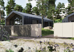 ENERGY- kryt na elektrický rozvaděč, GATIE – branka, RINGIE – zvonek, schránka, LABEL – číslo popisné