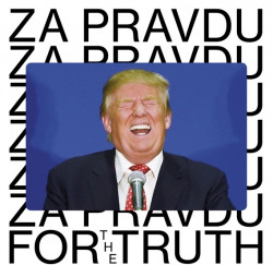 Za pravdu..., oficiální grafika výstavy.