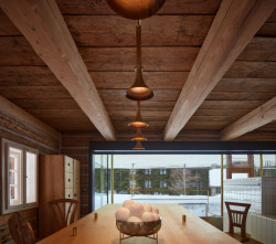 Skleněná chalupa v Jizerských horách od studia Mjölk