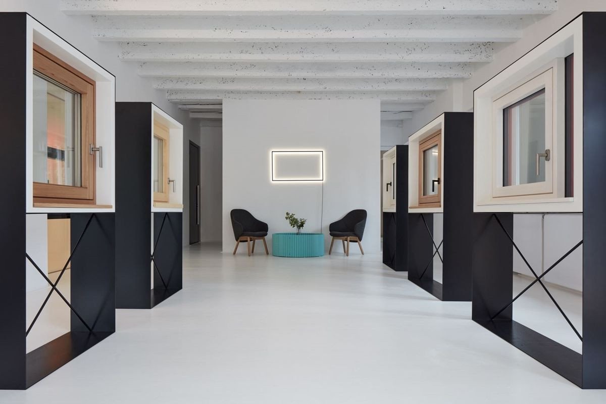 Showroom Janošík, Mjölk architekti