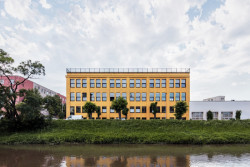 Konverze industriálních skladů na loftové byty DADA Distrikt v Brně od architektů z KOGAA studio, realizace 2020