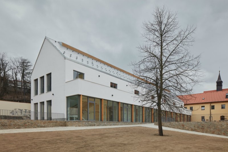 Přístavba Katolického gymnázia v Třebíči, Ateliér Tišnovka