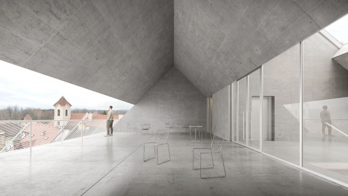 Výstava jako architektonický zážitek - přijďte na poslední výstavu do Domu umění v Českých Budějovicích.