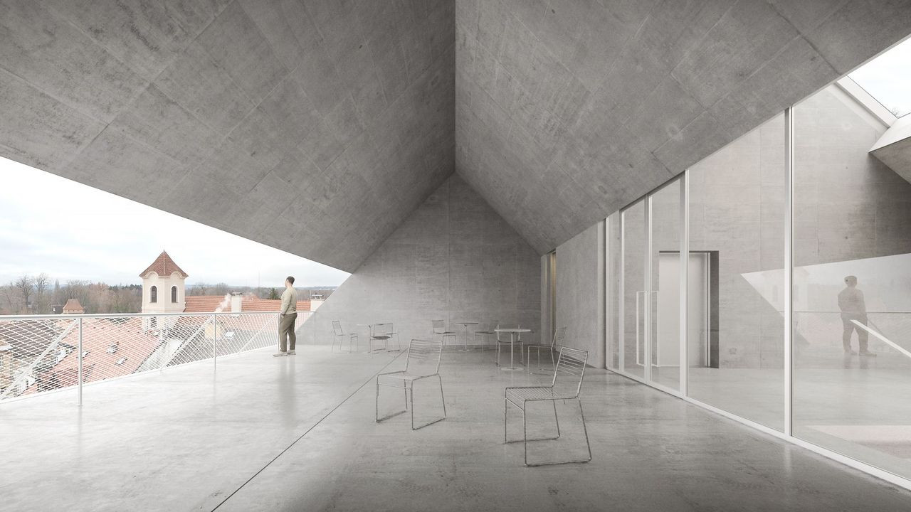 Výstava jako architektonický zážitek - přijďte na poslední výstavu do Domu umění v Českých Budějovicích.