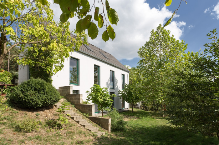 Rodinný dům Čakovice od ateliéru Stempel & Tesar architekti