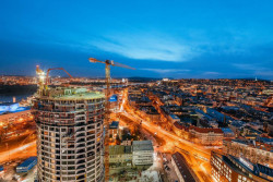 Sky Park Residence, Bratislava - foto z výstavby