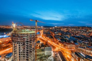 Sky Park Residence, Bratislava - foto z výstavby