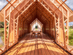 Demontovatelná chatka ANNA od nizozemského studia Caspar Schols