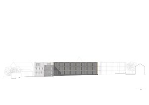 Jacoby Studios Headquarters, pohled, David Chipperfield Architects