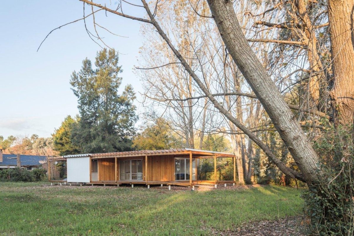 Modulární dřevostavba Casa de Madera, Estudio Borrachia