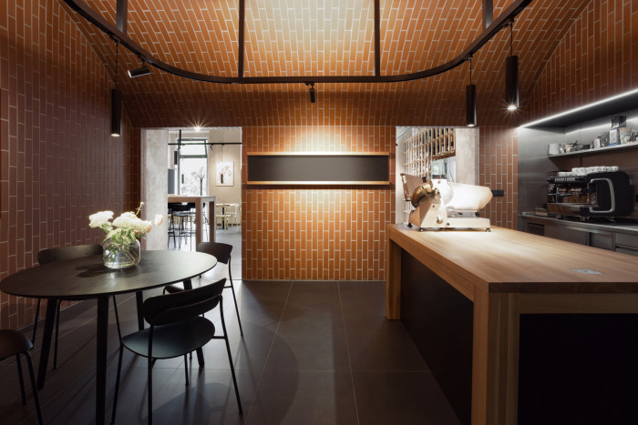 Vinotéka Vicino DiVino v Brně od edit! architects