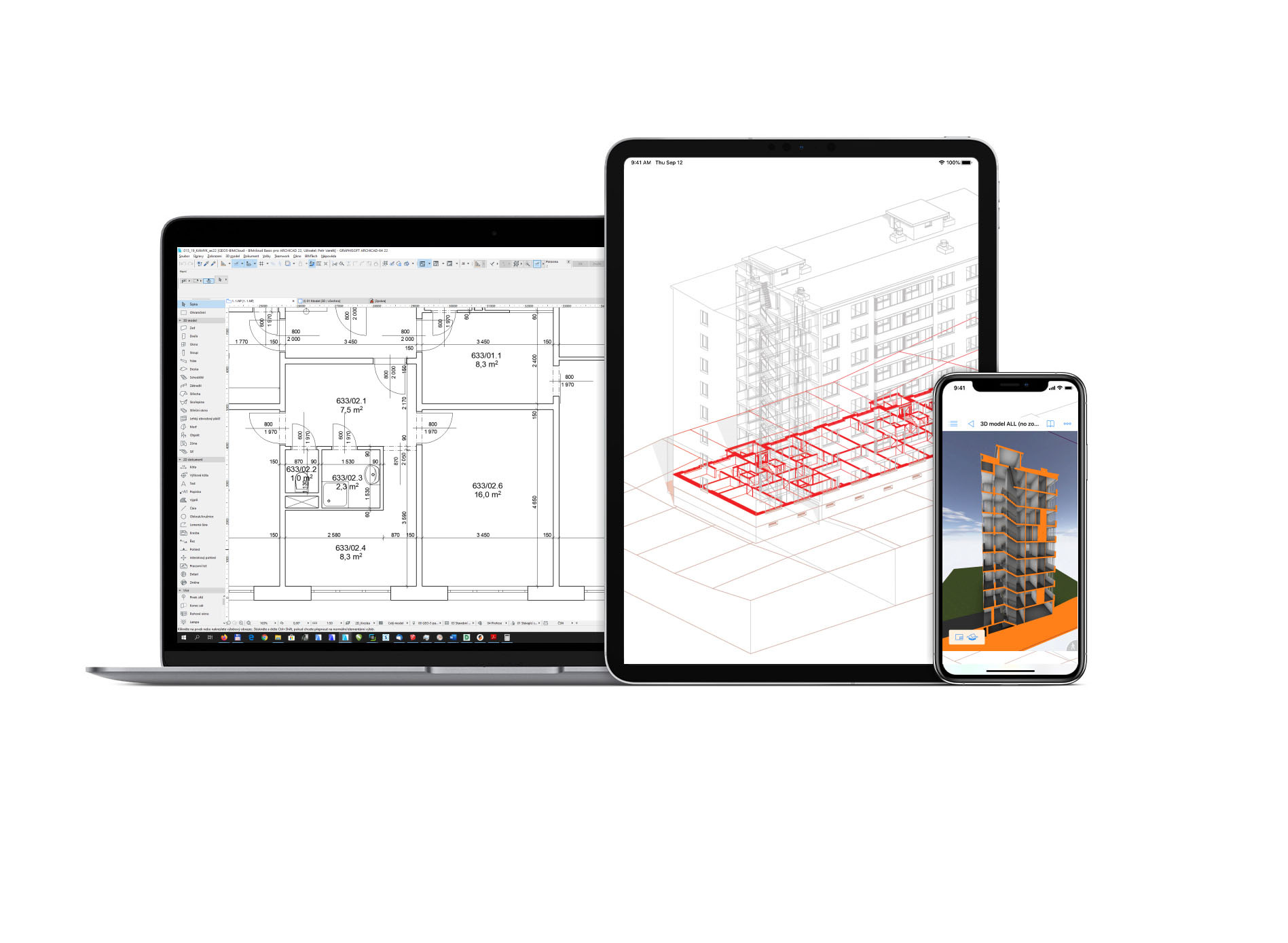 3D/BIM/BIMx - pasportizace staveb