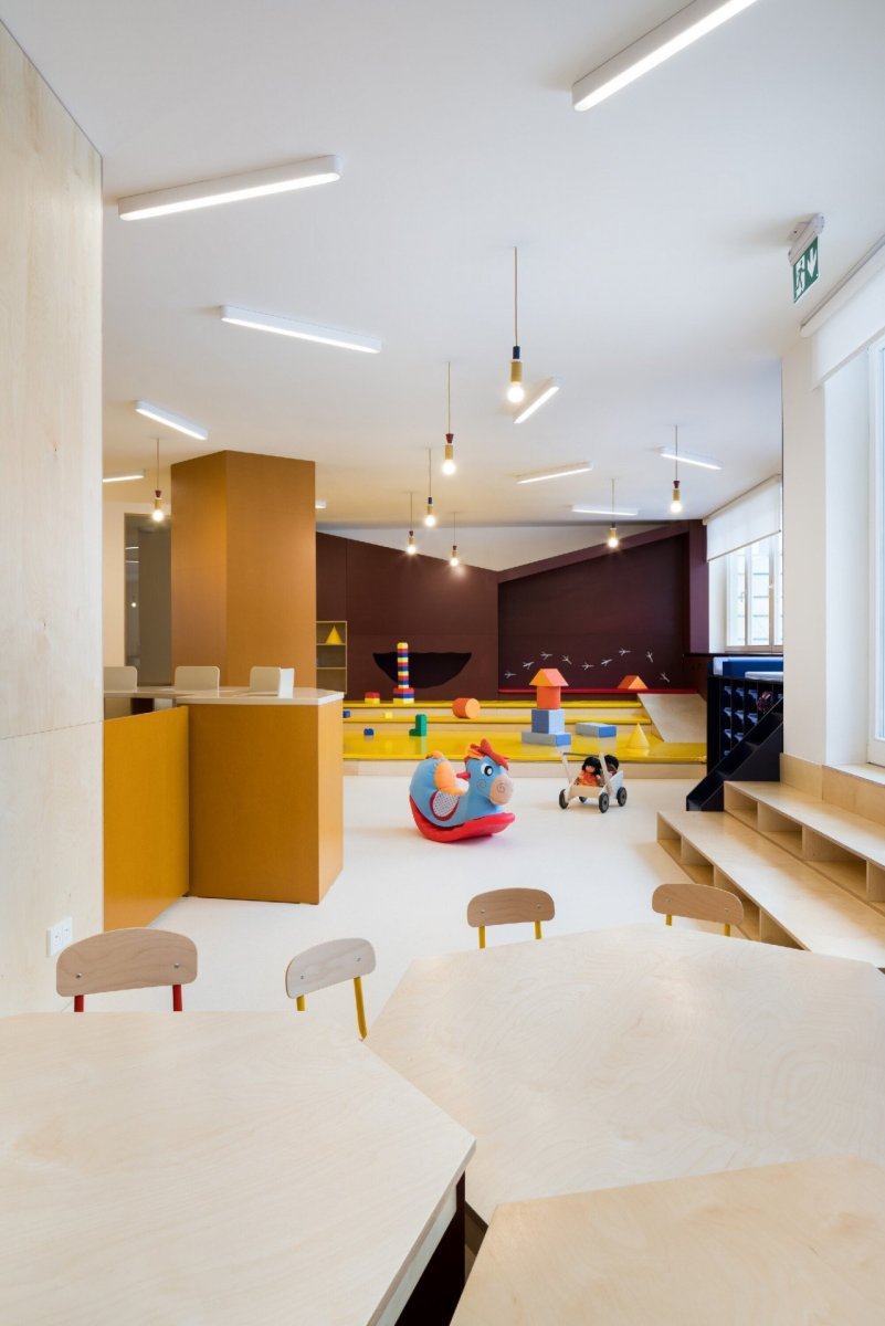Rekonstrukce mezinárodních jeslí Malvína, No Architects / Jakub Filip Novák, Daniela Baráčková