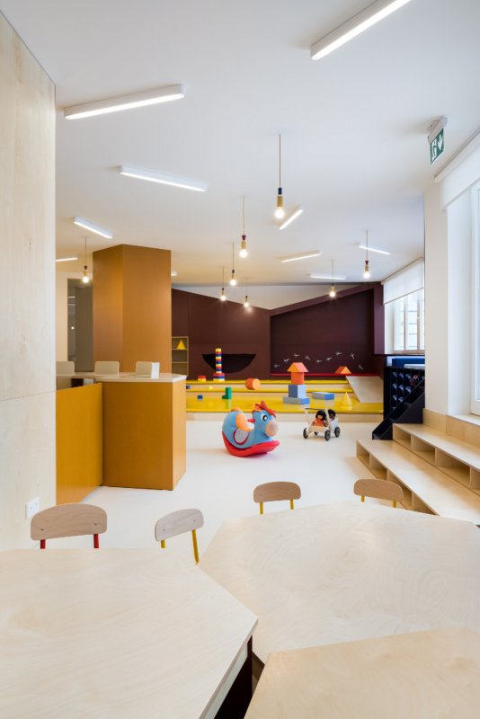 Rekonstrukce mezinárodních jeslí Malvína, No Architects / Jakub Filip Novák, Daniela Baráčková