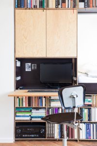 BY architects, Byt pro spisovatele - foto