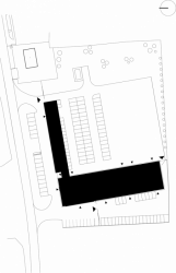 OK PLAN ARCHITECTS s.r.o., SKLADOVACÍ A PARKOVACÍ AREÁL BYCHL s.r.o. - situace