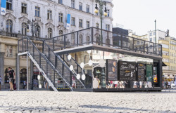 Kavárna POTMĚ, Praha.