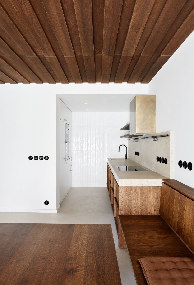 Víkendový apartmán v Jizerských horách navrhla architekta Markéta Bromová