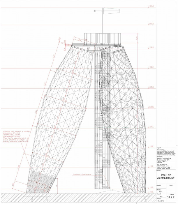 Věž Doubravka, Huť architektury Martin Rajniš