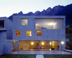 Dům ve švýcarském kantonu Graubünden, Patrick Gartmann