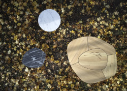 Architektka Daniela Polubědovová představila novou kolekci stolů Indiánské léto