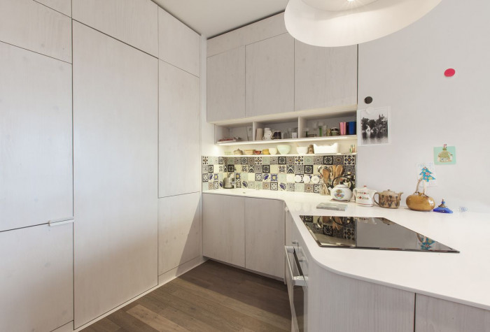 Lenka Míková Architect, Malý penthouse v Praze – foto