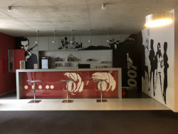 Součástí souboru apartmánových domů je také rekreační a sportovní objekt