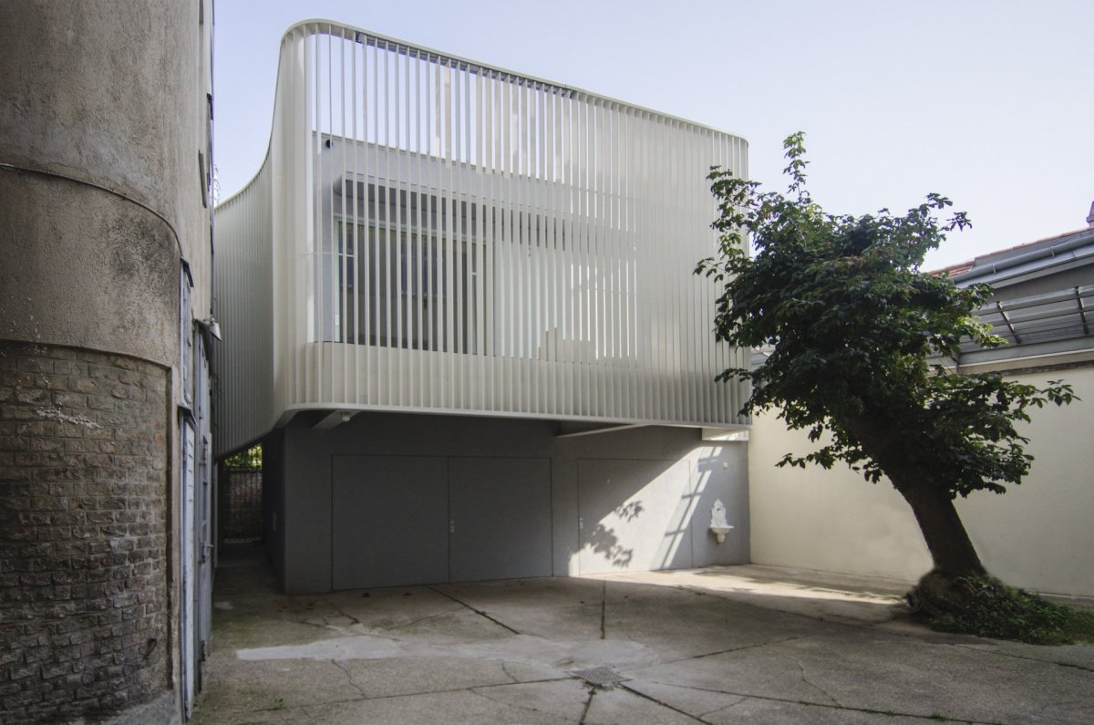 Rodinný dům o jednom pokoji v centru Vídně, smartvoll architekten. Foto: smartvoll architekten