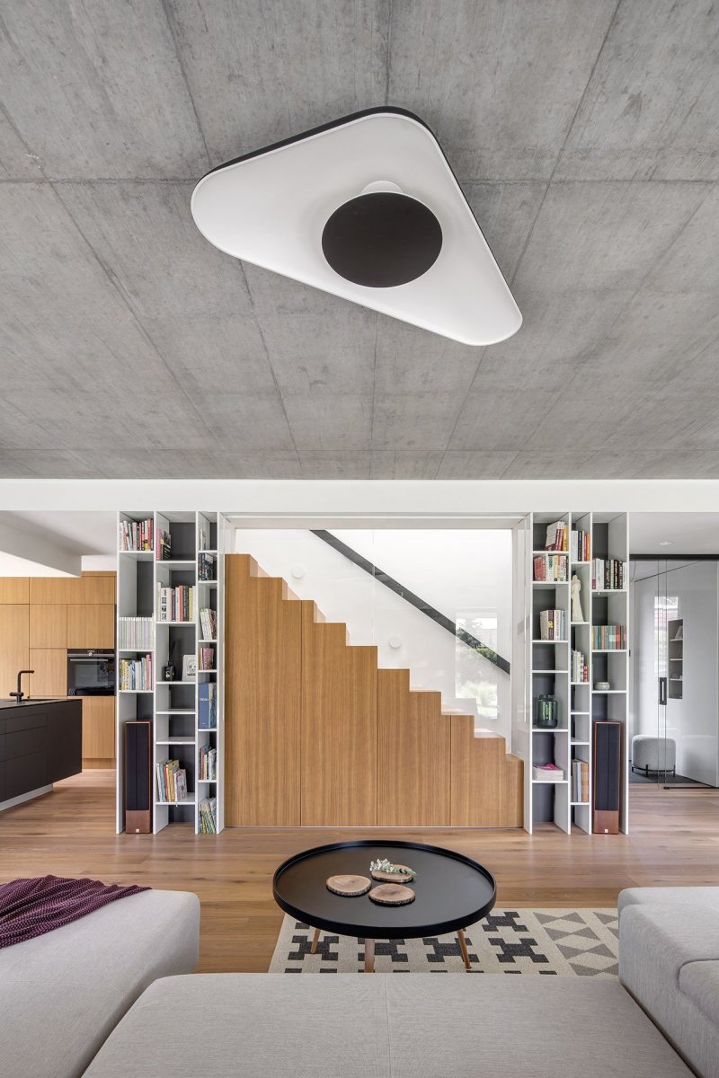 Interier rodinného domu v Praze, boq architekti / Miroslav Stach, Jana Stachová