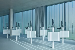 Dostavba Jihočeské vědecké knihovny v Českých Budějovicích od Kuba & Pilař architekti