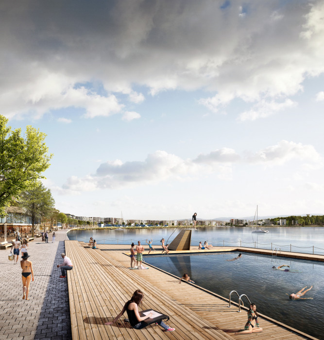 Vizualizace proměny okolí jezera Medard