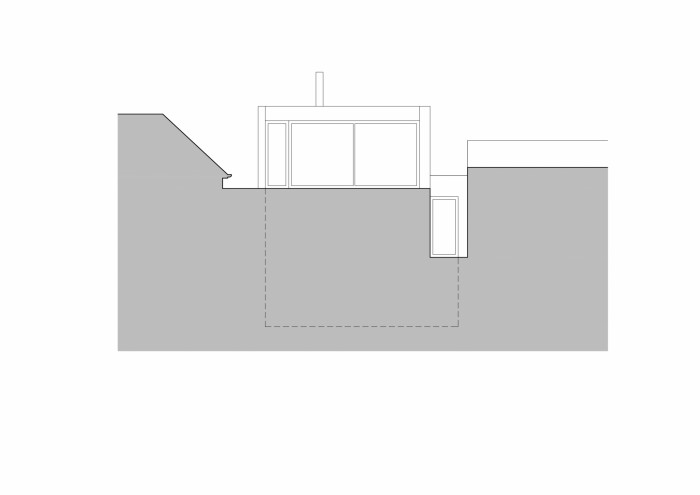 Rodinný dům v údolí Dyje, Kuba & Pilař architekti, pohled jižní
