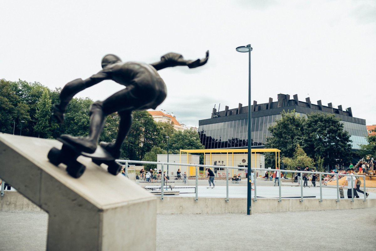 Hlavní architektka ateliéru LOXIA architects navrhla nové sportovní a volnočasové plochy pod pražským Nuselským mostem