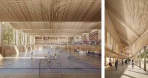 Architektonickou soutěž na novou sportovní halu v Žatci vyhráli španělští architekti